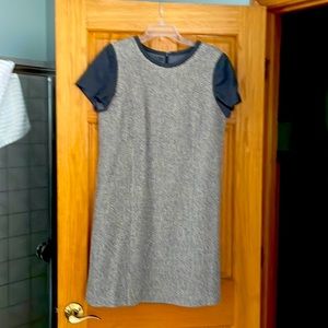 Dress - gray tweed. Perfect for fall